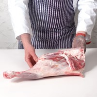 Shank – French-trimmed (Leg) Meat Cut Spec Step 2